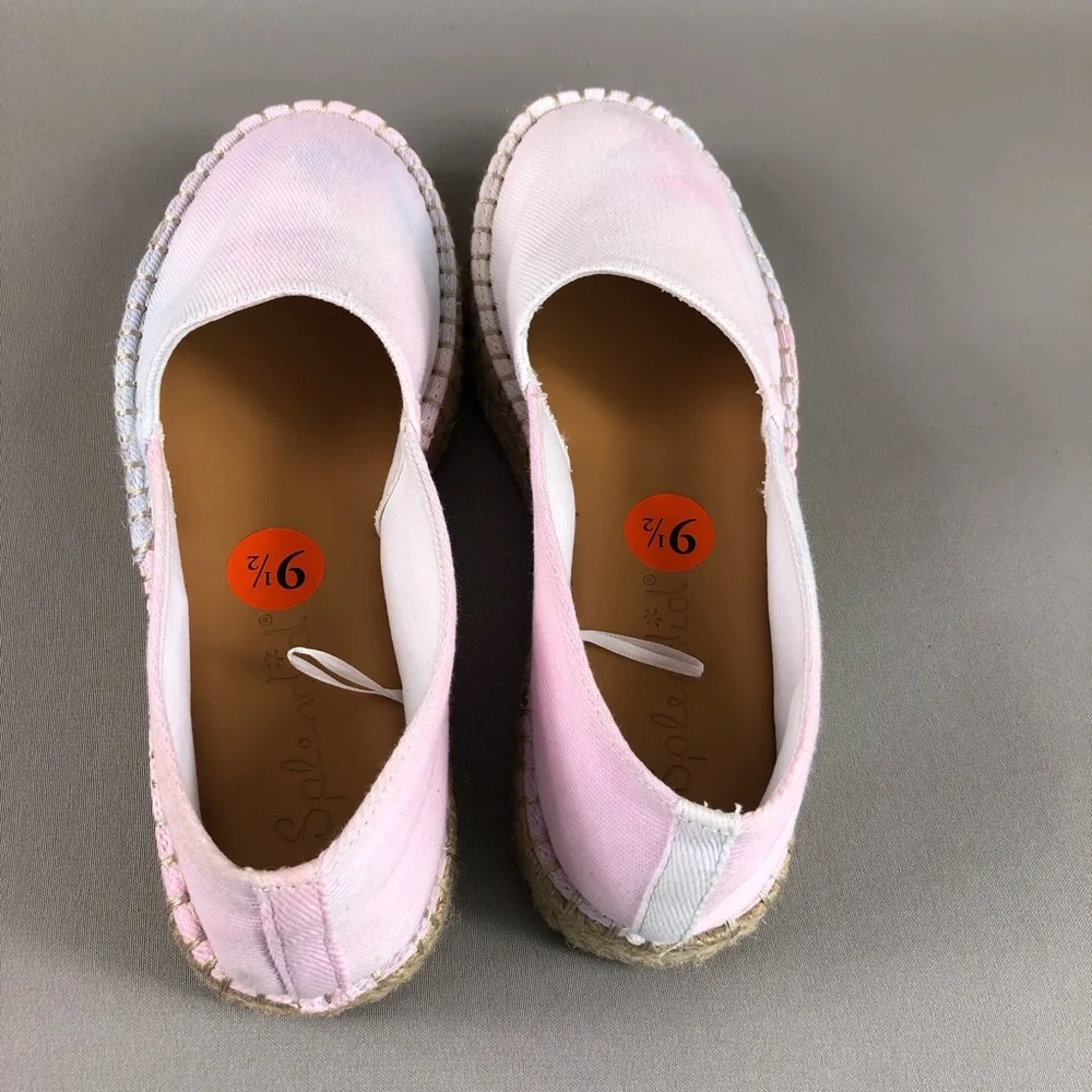 Splendid Laney Tie Dye Platform Espadrille